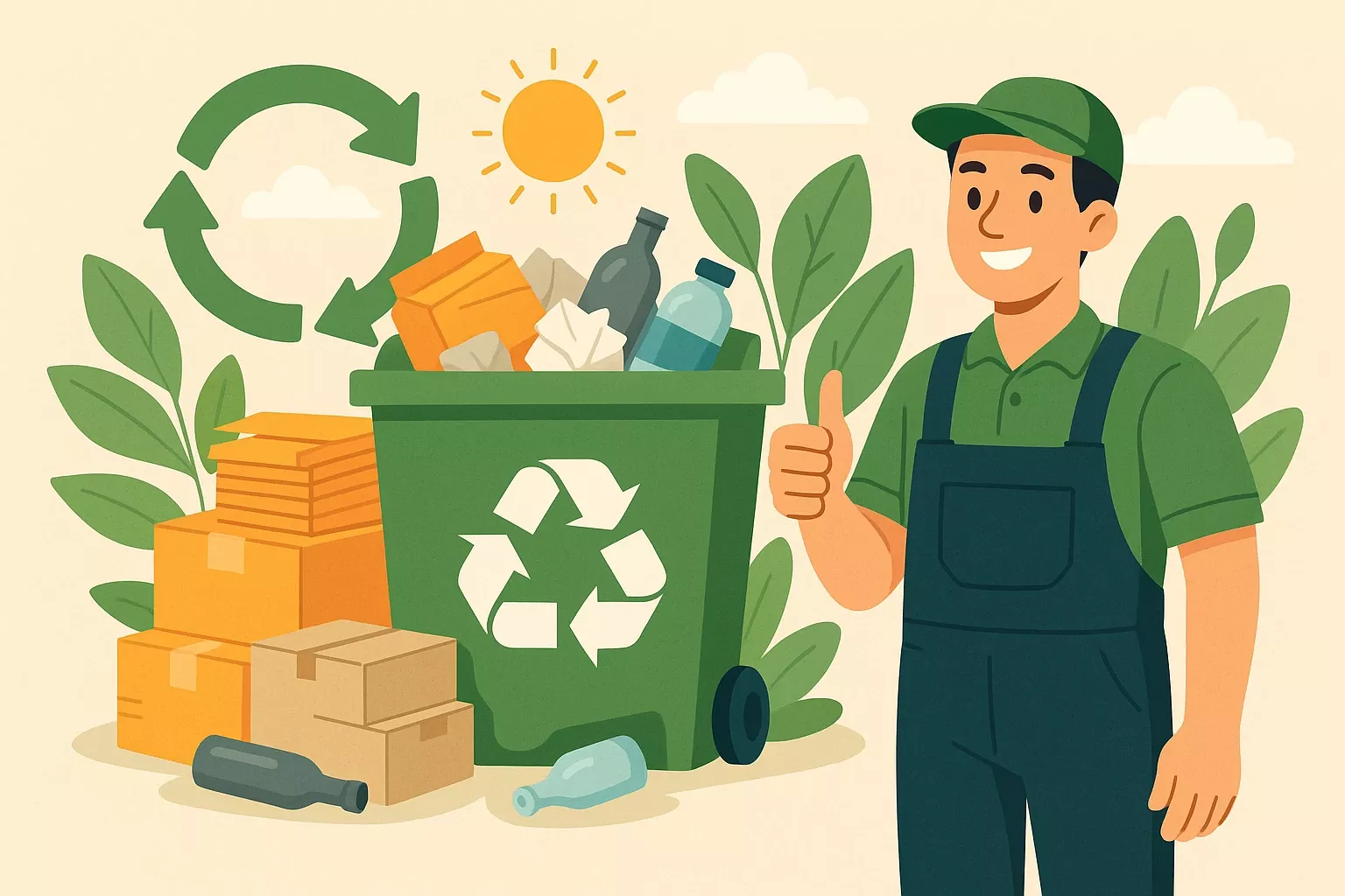 Centro di raccolta rifiuti speciali a GEO