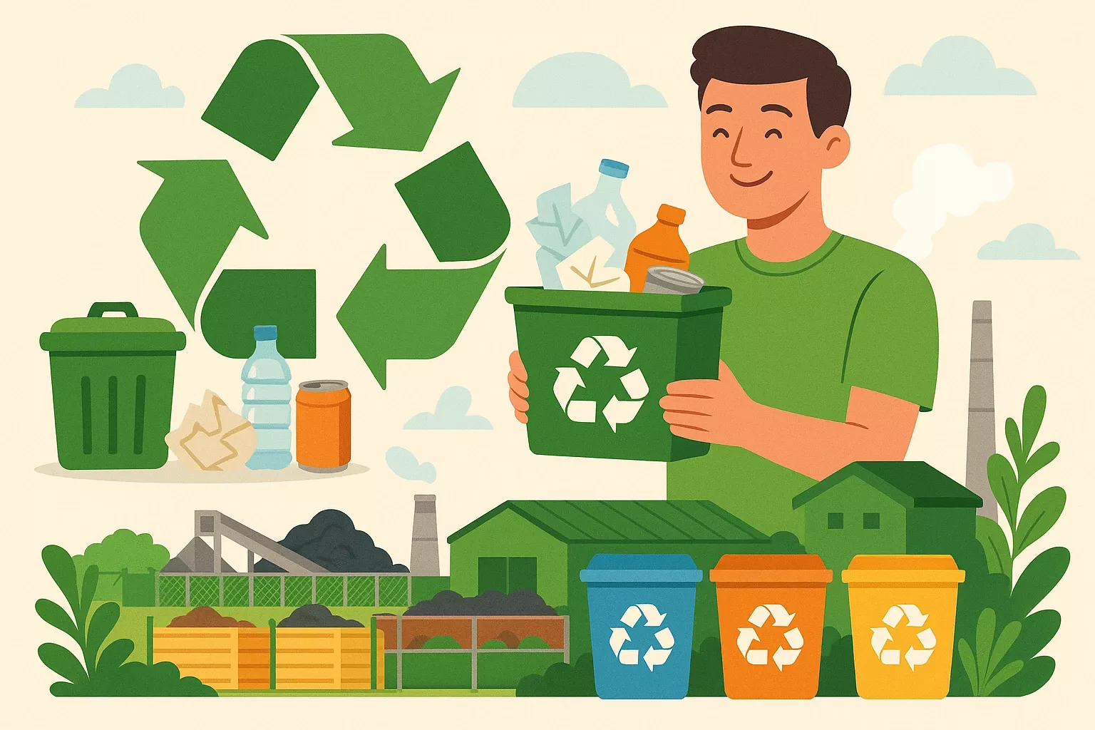 Ricicleria, piattaforma e piazzola ecologica a GEO