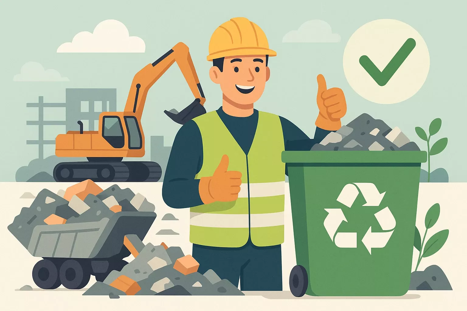 Smaltimento macerie, rifiuti edili, da cantiere, da demolizione a GEO